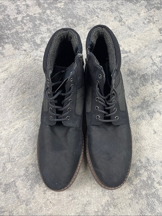 New Outpost Makers Jack Leather Boot Buckle Black Hiking Mens Sz 13